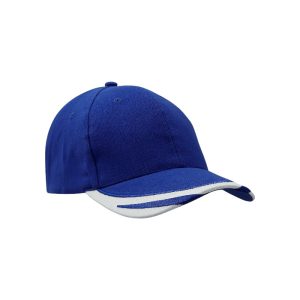 4072 - Baseballkappe - Royal/Weiss