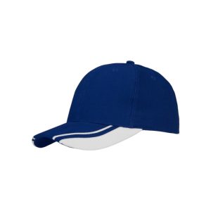 4073 - Baseballkappe - Royal/Weiss