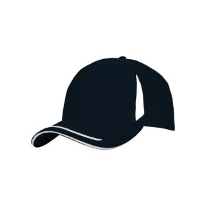 4098 - Baseballkappe - Navy/Weiss