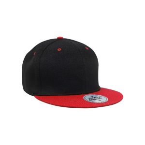 4106 - Baseballkappe - Schwarz/Rot