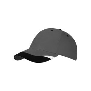 4125 - Baseballkappe - Dunkelgrau/Schwarz