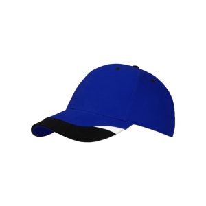 4125 - Baseballkappe - Royal/Schwarz