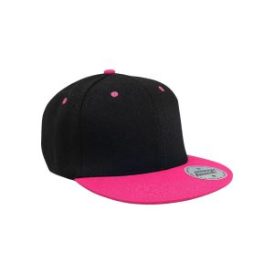 4136 - Baseballkappe - Schwarz/Rosa
