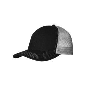 4152 - Baseballkappe - Schwarz/Grau