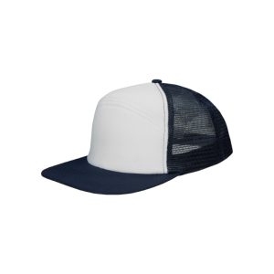 4159 - Baseballkappe - Weiss/Navy